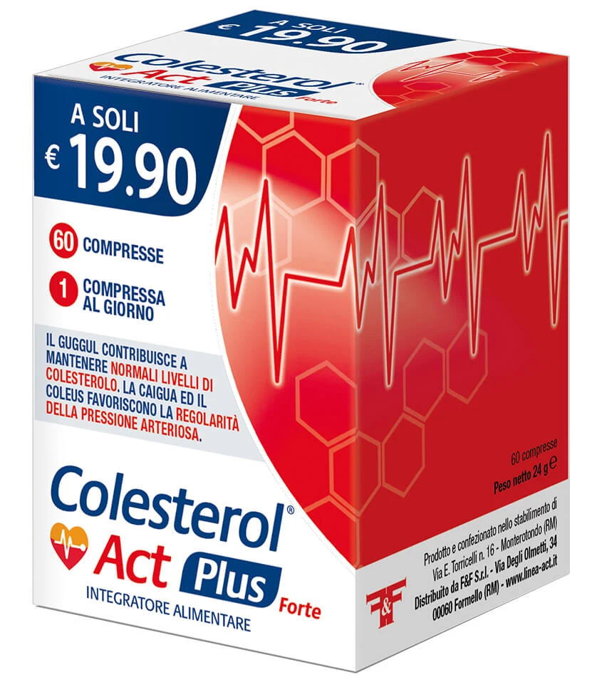 CHOLESTEROL ACT PLUS FORTE 60CPR