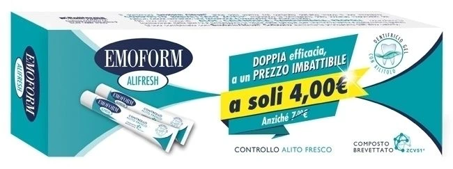 EMOFORM ALIFRESH 2 TUBE TANDPASTA