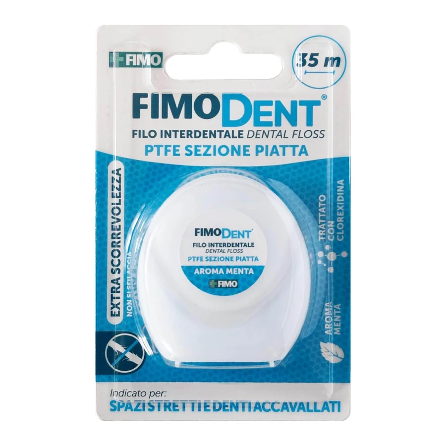 FIMODENT ZAHNSEIDE PTFE FLACHSTÜCK 35M