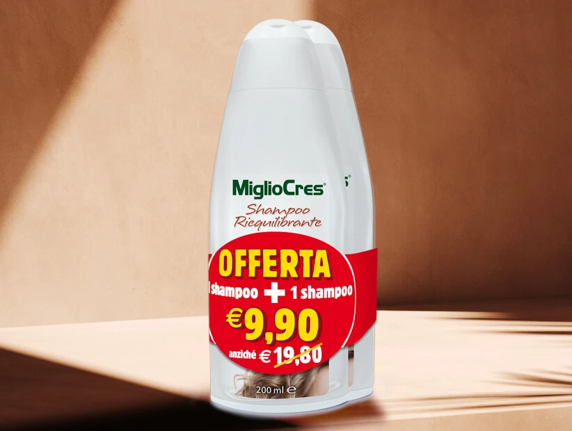 MIGLIOCRES HERBALANCERING SHAMPOO 1+1