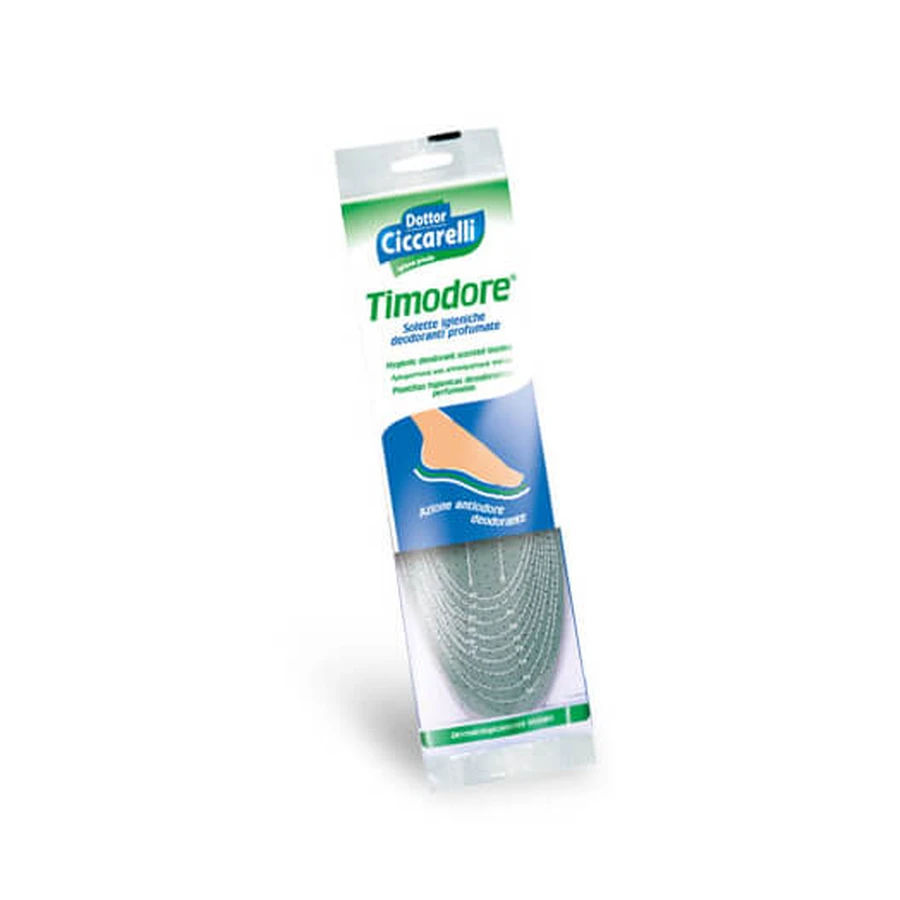 TIMODORE HYGIËNISCHE INLEGZOLEN MET ABSORBERENDE EN DEODORISERENDE WERKING 1 PAAR