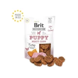 Brit Jerky Snack Puppy Meaty Coins Truthahn 80Gr für Hunde