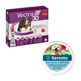 Vectra 3D + 40 kg 3 buizen + Seresto Large Halsband, grote honden pakket