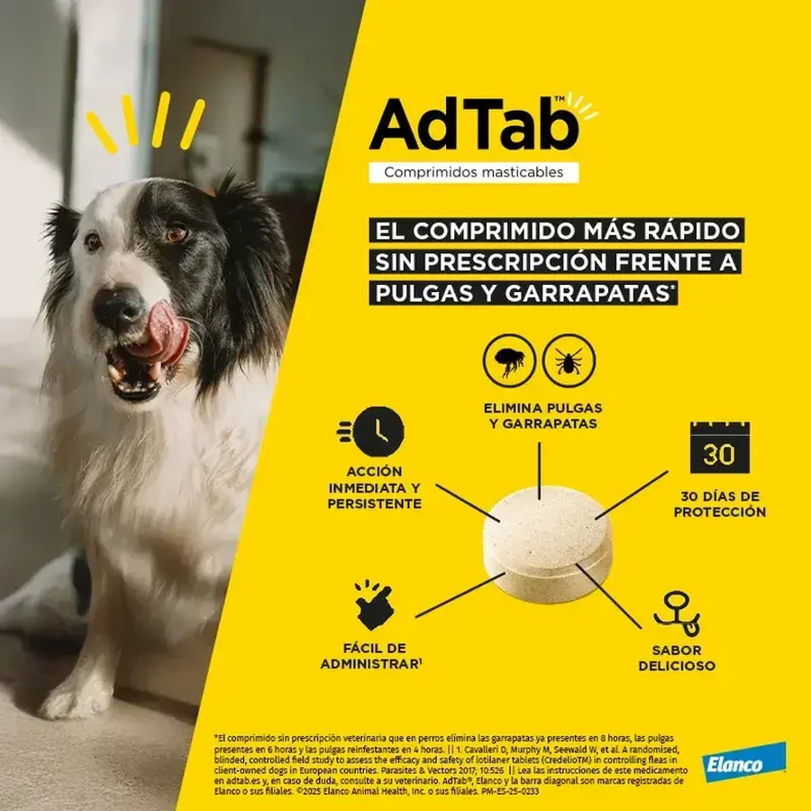 AdTab 225Mg tabletki do żucia psy 5,5-11Kg, 1Cpd: ceny i cechy
