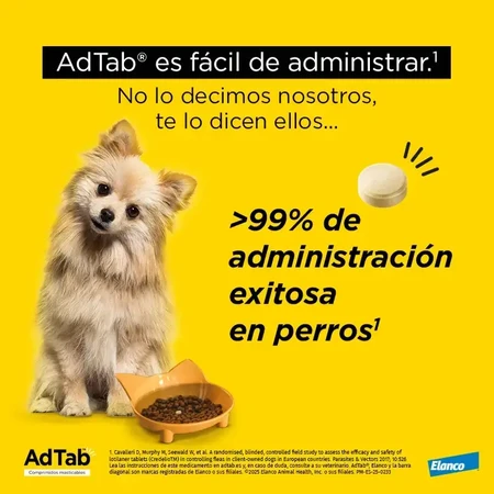 AdTab 225Mg tabletki do żucia psy 5,5-11Kg, 1Cpd: ceny i cechy