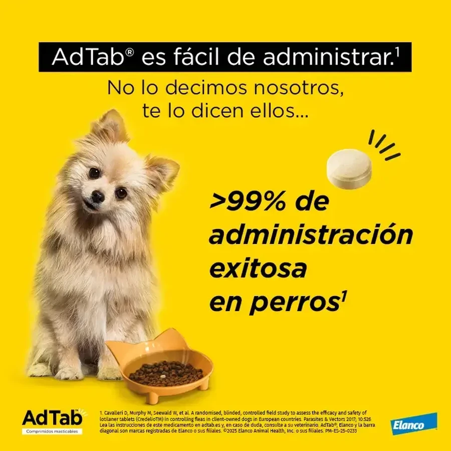 AdTab 225Mg tabletki do żucia psy 5,5-11Kg, 1Cpd: ceny i cechy