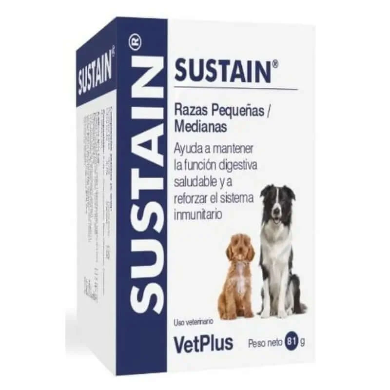Sustain voor kleine en middelgrote rassen 30 sachets