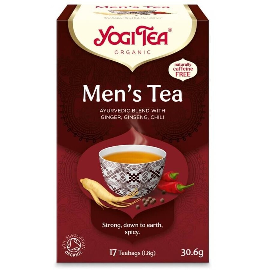 Men's Tea, 17 bags, Yogi Tea