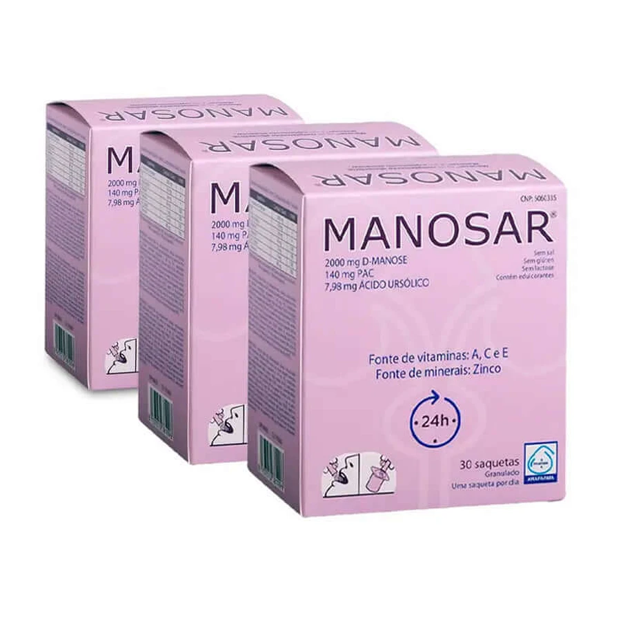 Manosar, 3 x 30 sobres