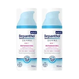 Bepanthol Derma Crema Facial Hidratante Diaria Reparadora, 2X50 Ml
