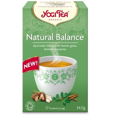 Natural Balance Tea, 17 sachets, Yogi Tea