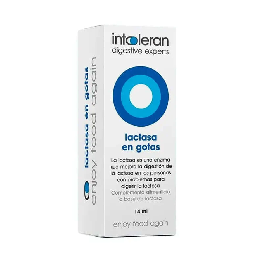 Intoleran Lactase-Tropfen Nahrungsergänzungsmittel, 14 ml