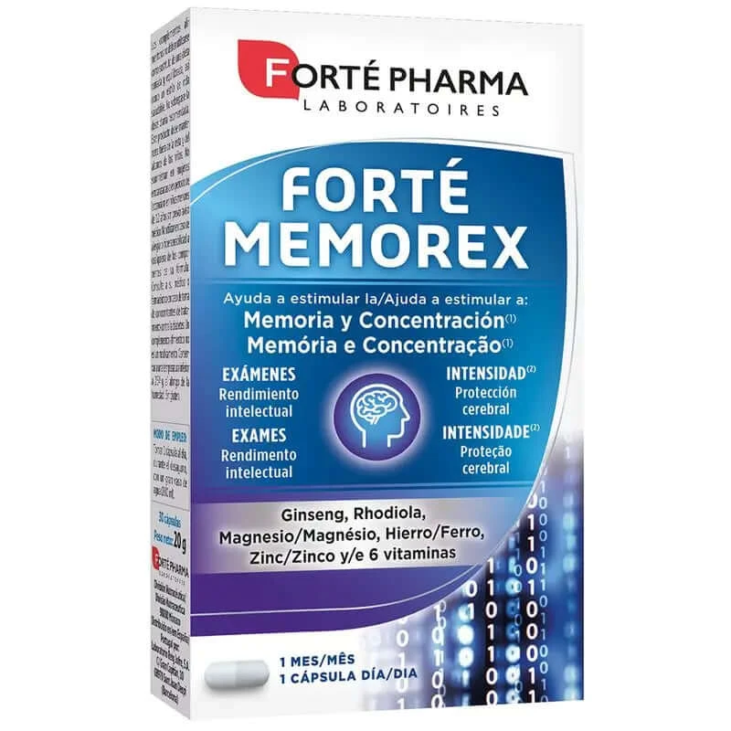 Forté Pharma Slank Afvoerende Energie Memorex, 30 tabletten