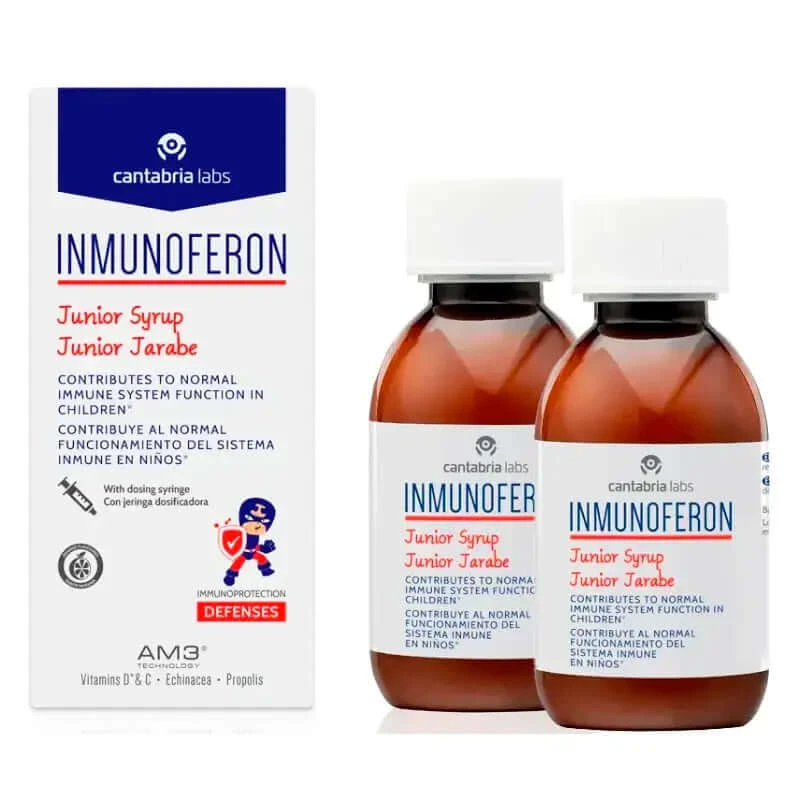 Imunoferon Junior siroop verpakking 2 x 150 ml