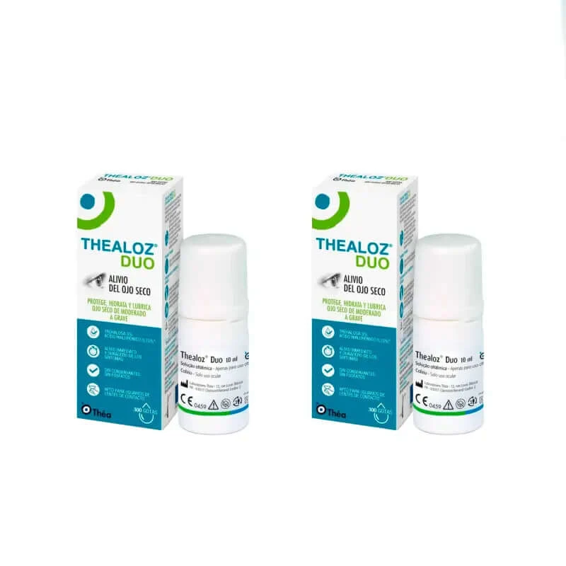 Thealoz Duo oogdruppels, 2 x 10 ml