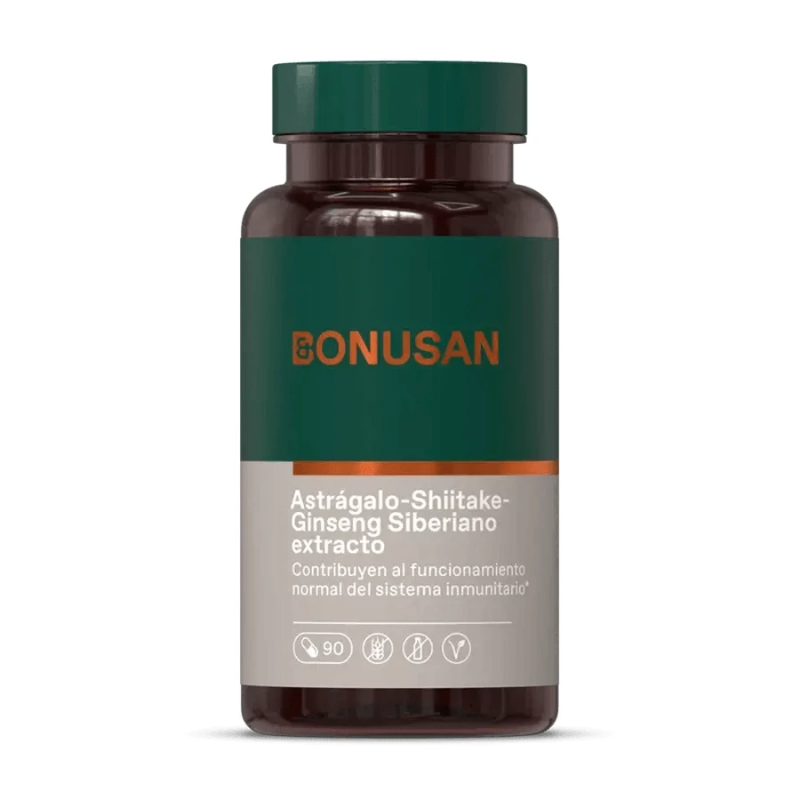 Bonusan Atragalus-Shiitake-Siberian Ginseng , 90 capsules