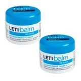 Letibalm Neus en Lip Herstelbalsem verpakking 2 x 10 ml
