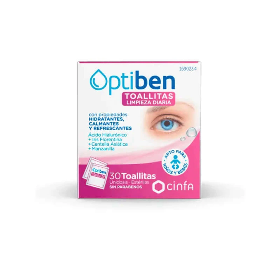 Optiben Reinigingsdoekjes 30 stuks