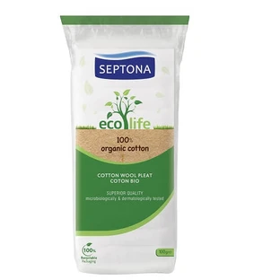 Cotton wool, Eco Life, 100 gr, Septona