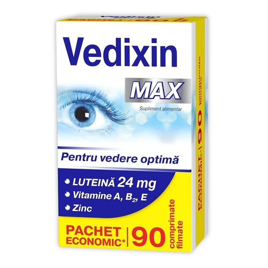 Vedixin Max voor optimaal zicht, 90 capsules, Zdrovit