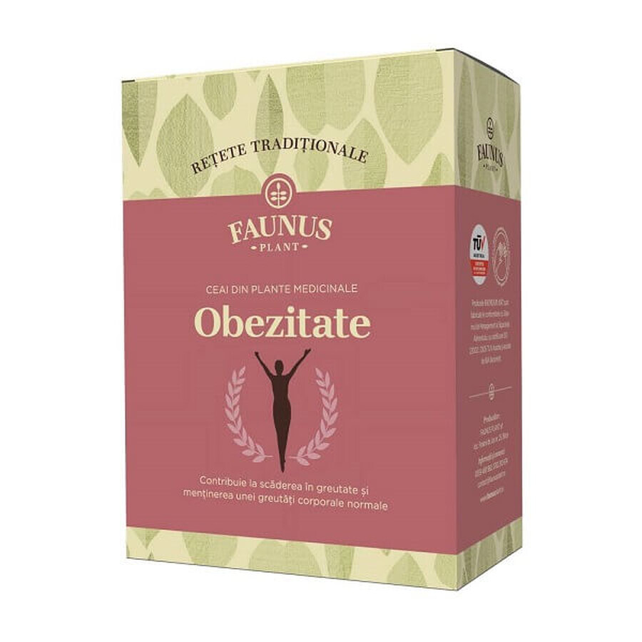 Thé Obésité Recettes Traditionnelles, 180 g, Plante Faunus