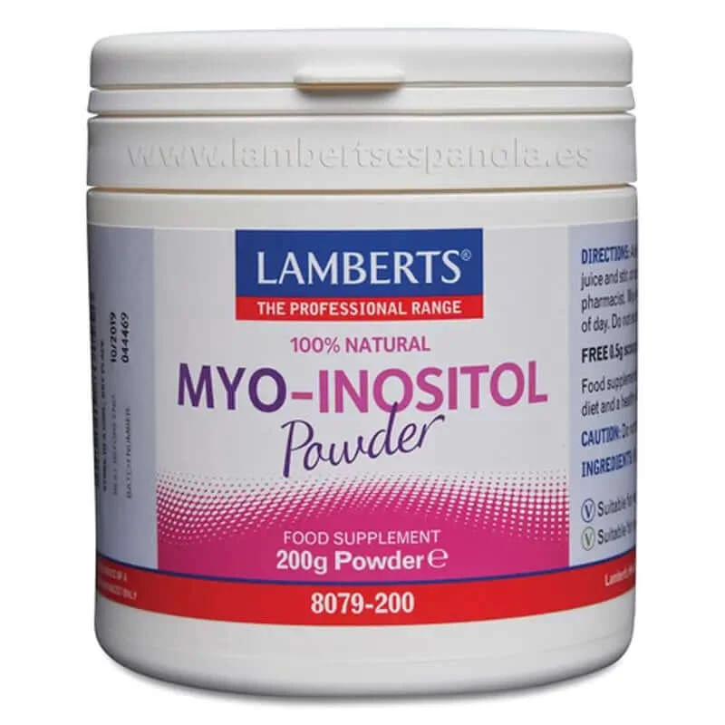 Lamberts Myo Inositol poeder 100% natuurlijk , 200 g