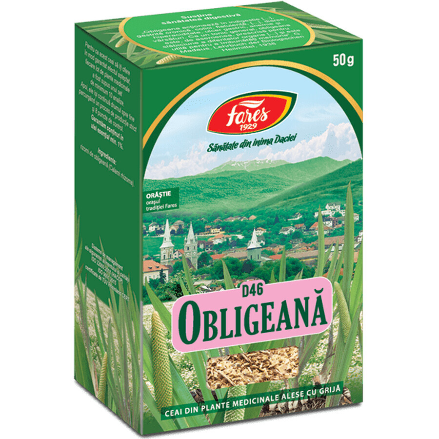 Té de raíz de Obligeana, D46, 50 g, Fares