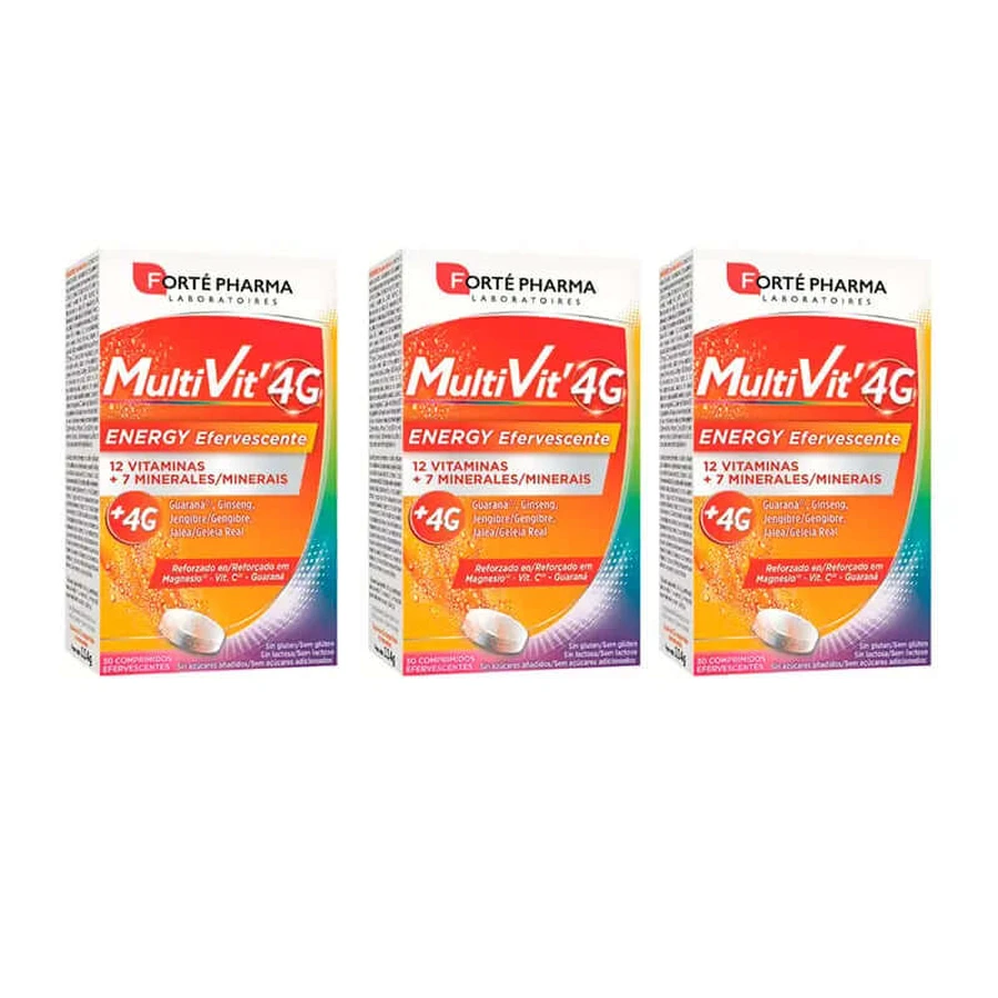 Multivit Triple 4 g Energy Eferv