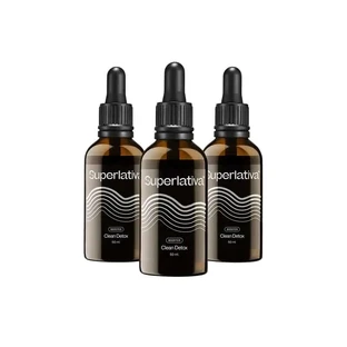 Superlativa Clean Detox, 3X50 ml