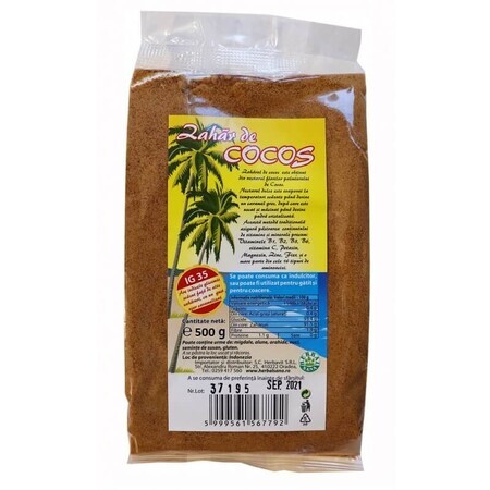 Coconut sugar, 500 g, Herbal Sana