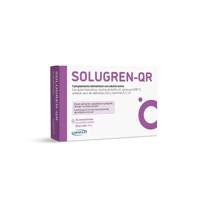 Solugren Supplementen Qr, 30 tabletten