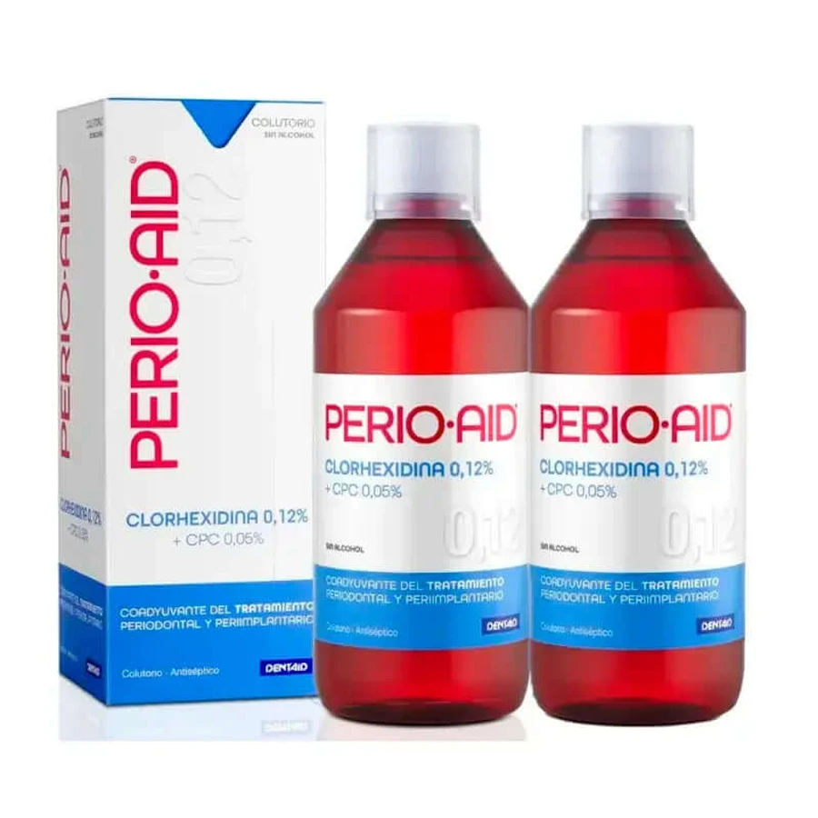 Perio Aid Duplo Alcohol-free mouthwash, 2 x 500 Ml