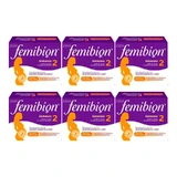 Femibion 2 Zwangerschap met foliumzuur en vitaminen, verpakking 6 x 28 tabletten