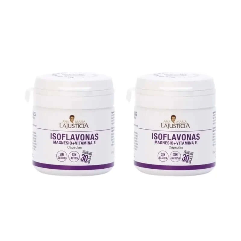 Ana Maria Lajusticia Isoflavonen met magnesium + vitamine E, 2x30 capsules