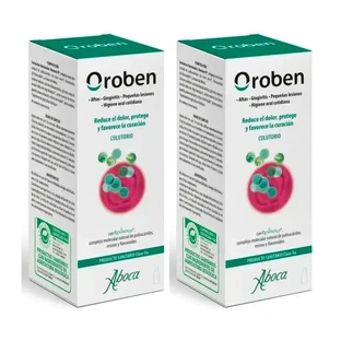 Aboca Oroben Aftagen Bain de bouche 2x150 ml