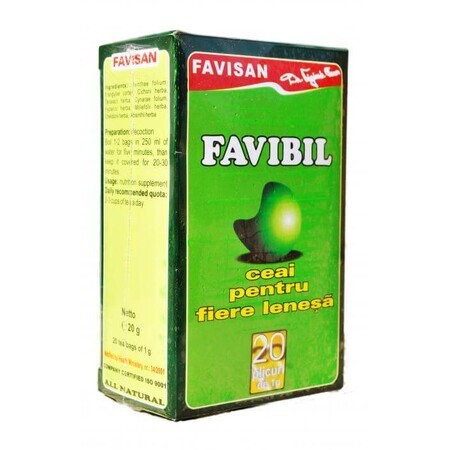 Favisan Favible Fairy Tea, 20 doses