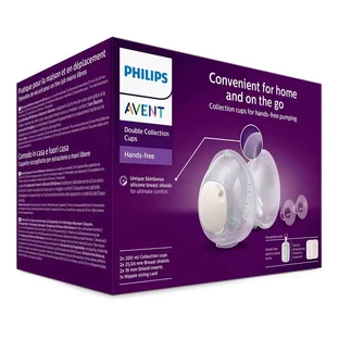 Kit extractor de leche doble manos libres Philips Avent 2 piezas