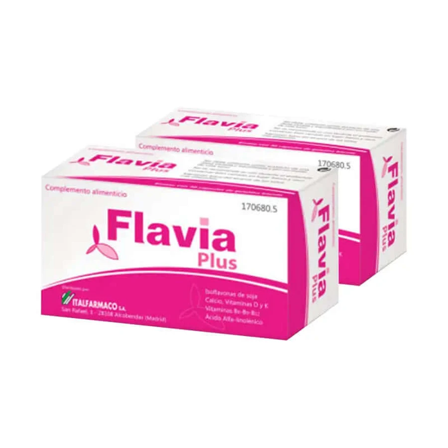 Flavia Plus, verpakking 2x30 capsules