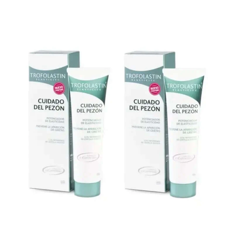 Trofolastin Tepelverzorgingscrème, 2X50 ml