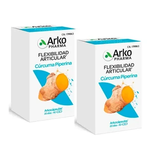 Arkopharma Arkocapsules Kurkuma Bio, 2x40 capsules