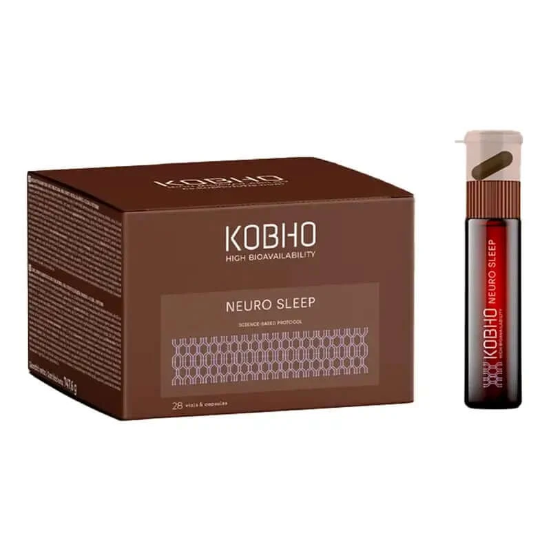 Kobho Labs Neuro Sleep , 28 ampullen en capsules