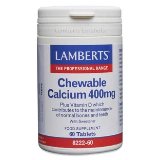 Lamberts Calcio Masticable , 60 comprimidos