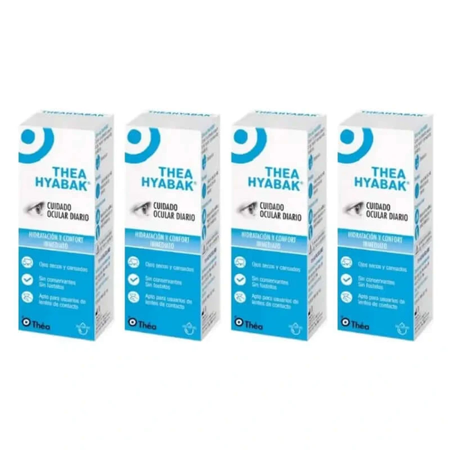 Hyabak Augentropfen Lösung, 4x10 Ml