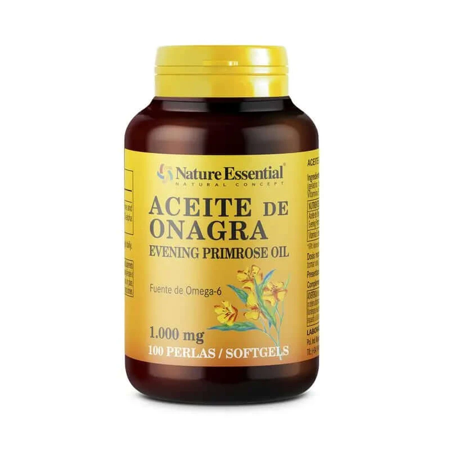 Nature Ess Teunisbloemolie 1000 Mg (10% Gla) , 100 parels