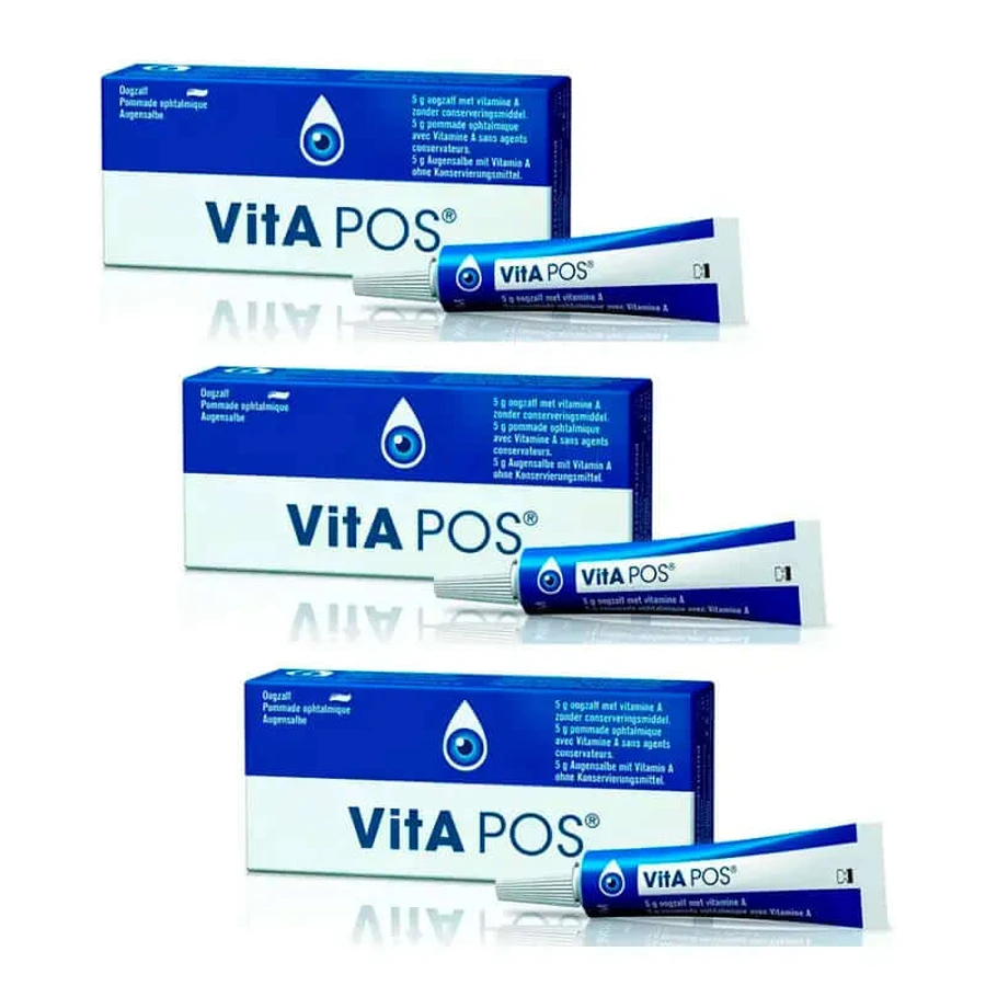 Vita-Pos Ophthalmic ointment, pack of 3 x 5 g