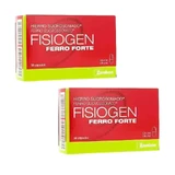 Fisiogen IJzer Forte, verpakking 2x30 capsules