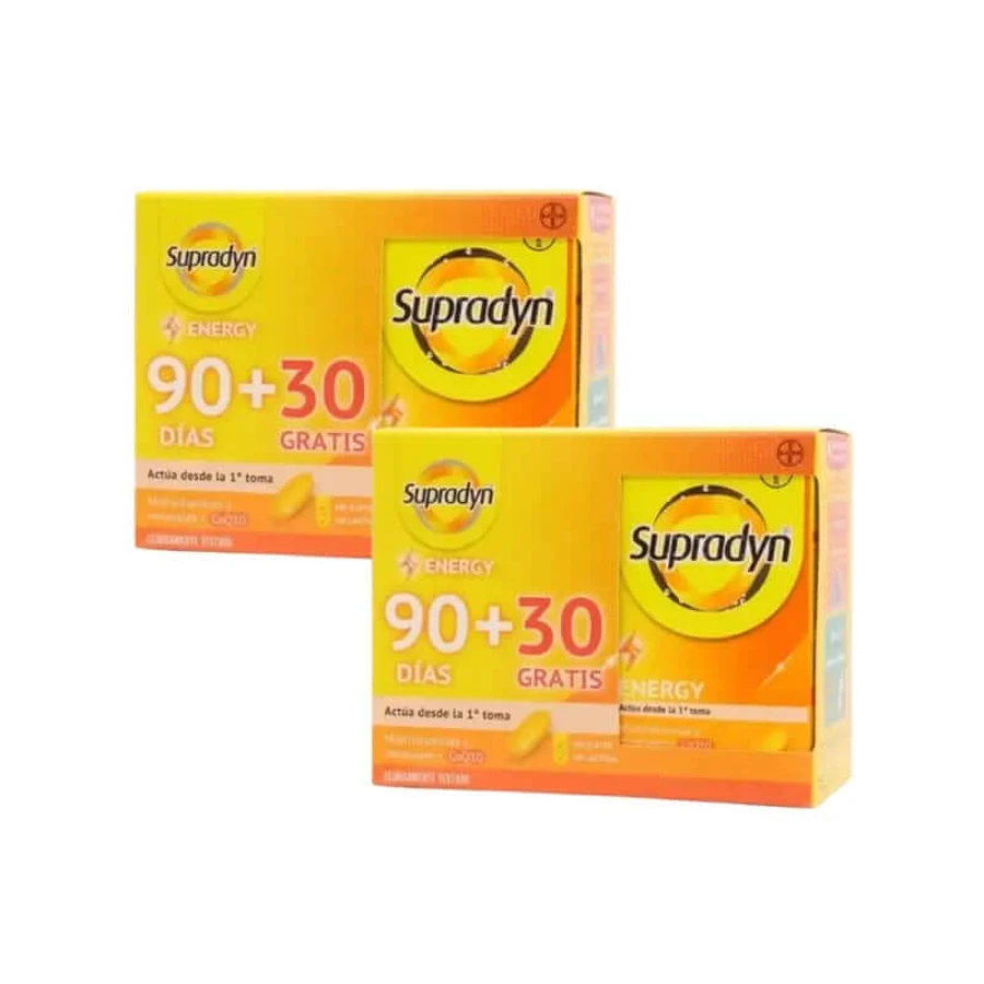 Supradyn Energy, 90+30 comprimés, paquet de 2