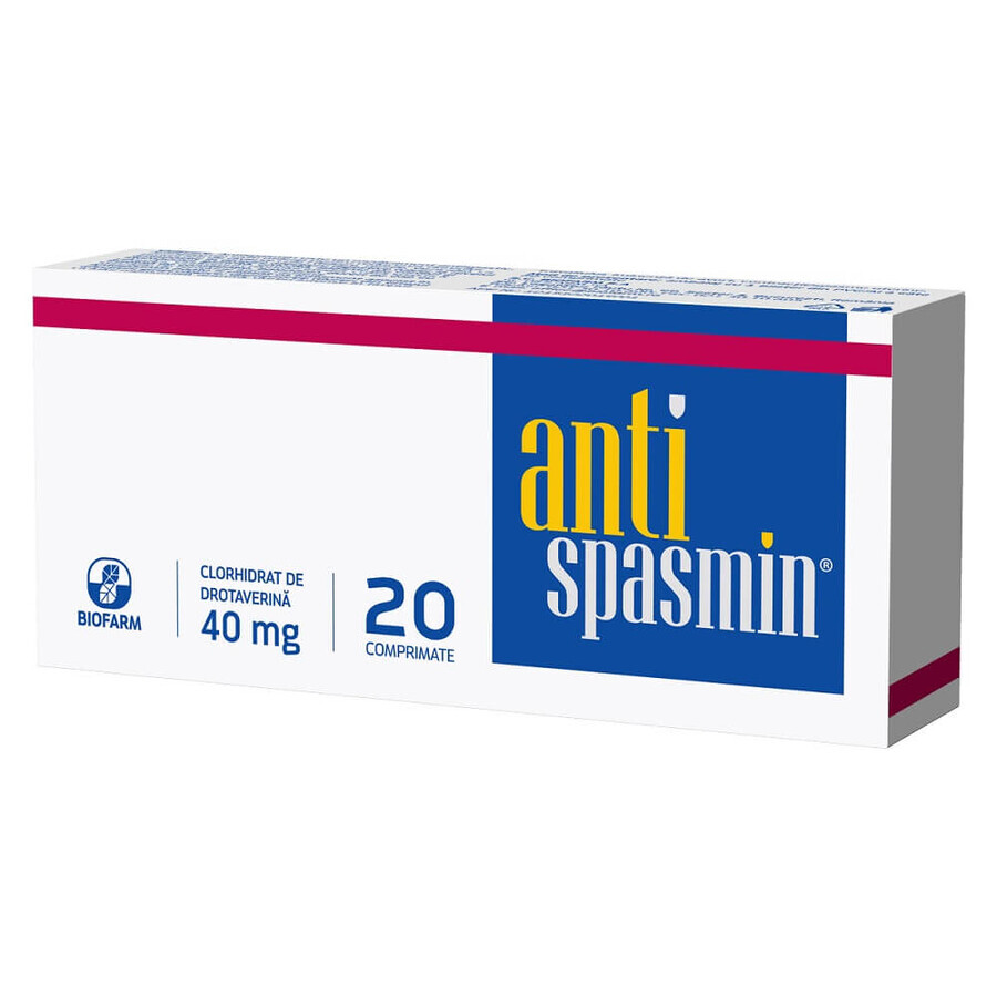 Antispasmin, 20 tabletten, Biofarm