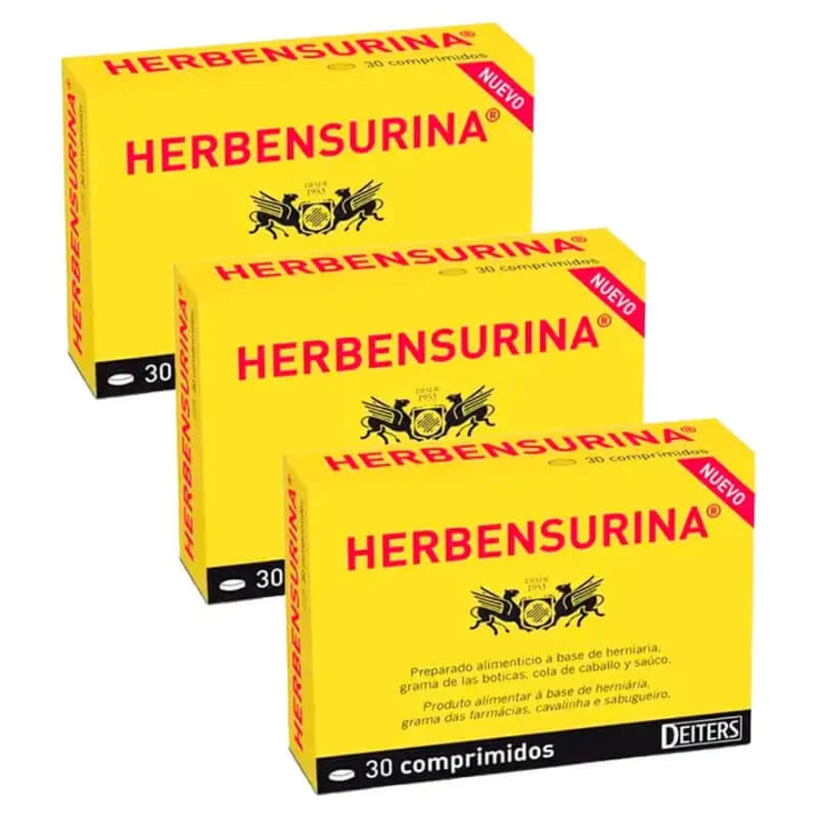 Herbensurin Renal, verpakking 3 x 30 tabletten