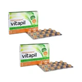 Normocare Vitapil, verpakking 2 x 30 tabletten